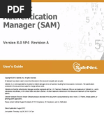 SAM 8.0 SP4 User Guide Rev A PDF