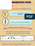 Past Progressive Tense