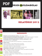 Balanco Quilombola Incra 2012