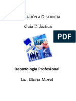 Deontologia ProfesionaI - 2do Sem - Unidad I