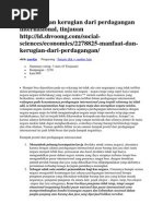 Download Manfaat Dan Kerugian Dari Perdagangan Internasional by Intan Permata Asti SN207150463 doc pdf