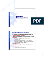 DSP Algorithm Representations