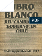 Libro Blanco Del Cambio de Gobierno en Chile