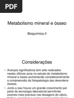 Metabolismo mineral e ósseo