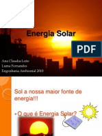 Energia Solar Apresentação