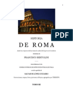 Bertolini - Historia de Roma III