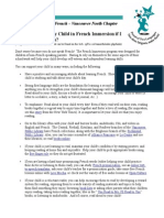 How Can I Help My Child in French Immersion If I Don't Speak French?