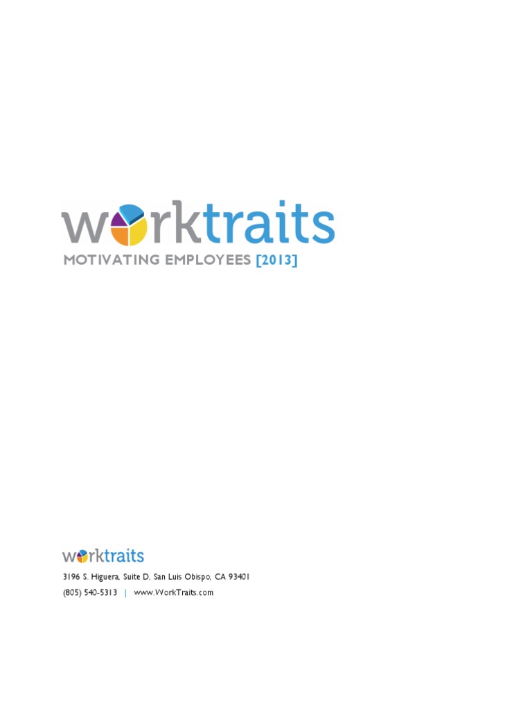 Guide Motivating Employees | PDF | Motivation | Motivational