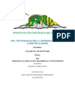 Instituto Tecnológico de Apizaco: Ing. Tecnologias de La Informacion Y Las Comunicaciones