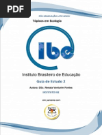 Tópicos em Ecologia