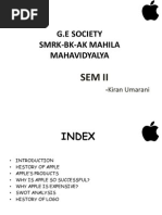 Download Apple Company ppt by KiranUmarani SN207178077 doc pdf