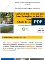 Sostenibilidad Financiera de Areas Protegidas Honduras