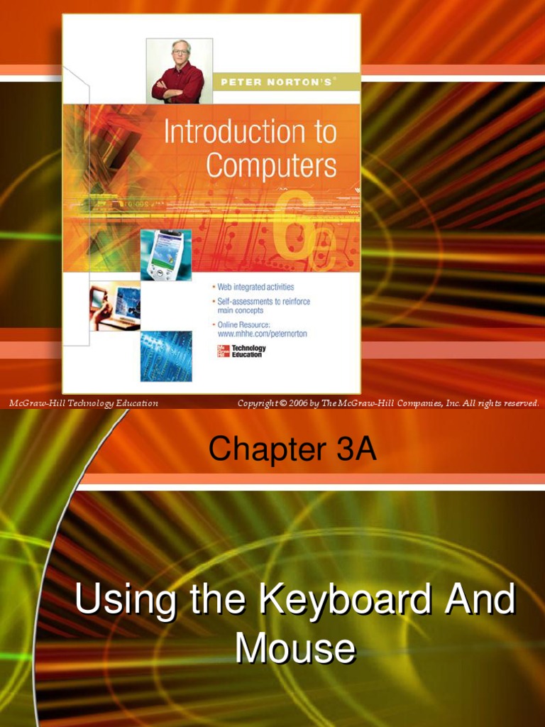 Intro CH 03ausing The Keyboard and Mouse | PDF | Computer Keyboard ...