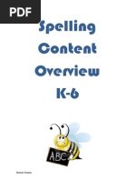 Download K-6 Spelling Program-S Tooney by S TANCRED SN207211759 doc pdf