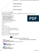 Membuat Anak Panah Auto Cad