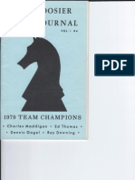 Hoosier Chess Journal Vol. 1 Number 4 Nov - Dec 1979