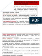 Mercados Economicos de Capitales