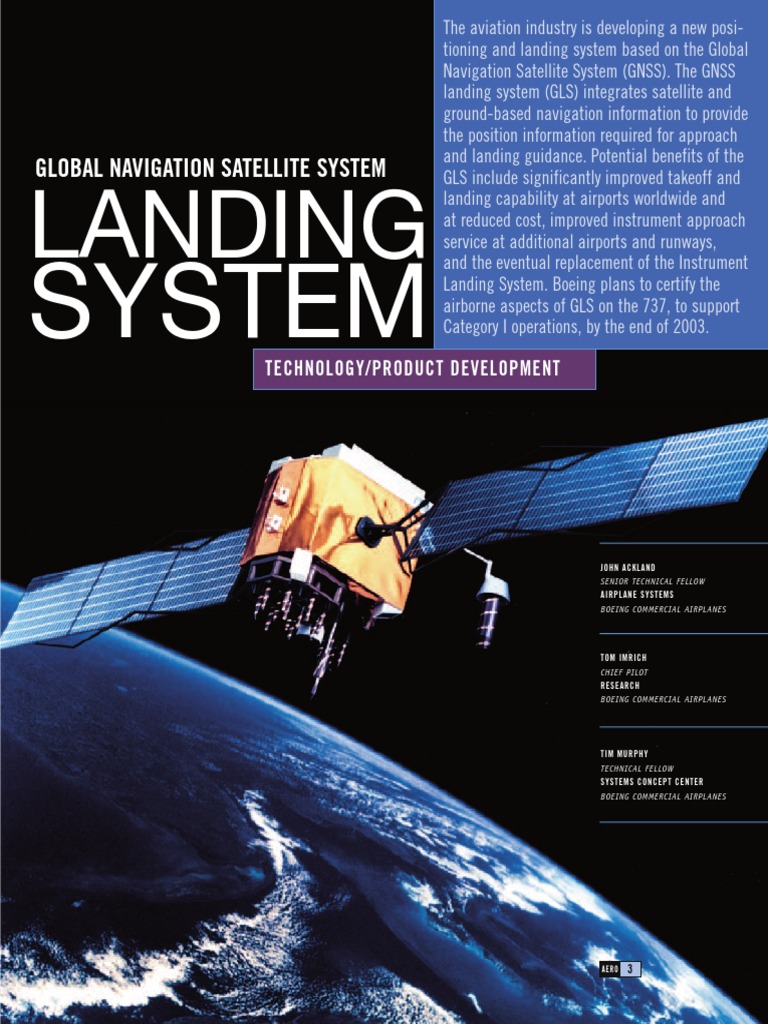 GLS: Advancements in Aviation Landing Systems | PDF | Global ...
