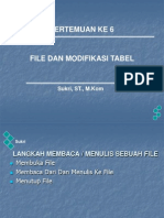 Membaca dan Menulis File PHP