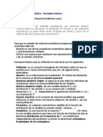 1.2 Inferencia Estadística. Conceptos Básicos.:, X ,..., X, Independientes e Igualmente Distribuídas (I.i.d.)