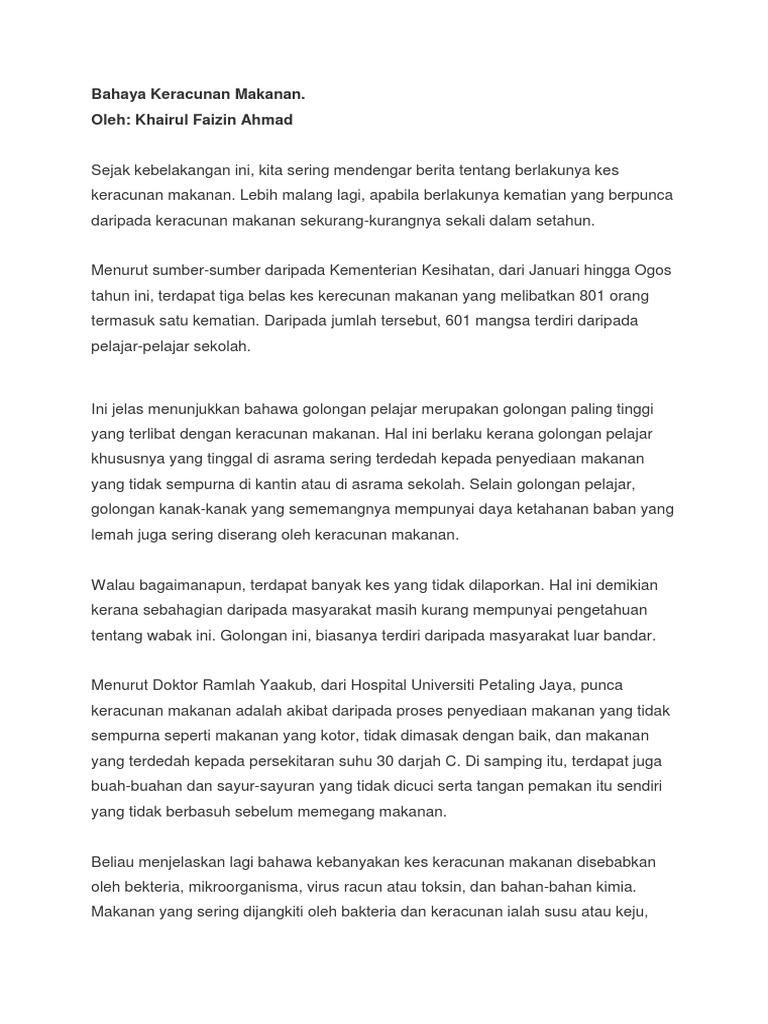 Contoh Karangan Jenis Berita Pdf