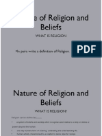 What Is Religion