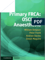 Primary FRCA OSCEs in Anaesthesia