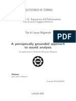 A Perceptually Grounded Approach to Sound Analysis