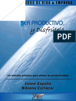 Libro Sea Productivo y Disfrutelo