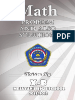 Math, Problem and Also Solution