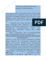 Karena Dakwah Adalah Cinta Dan Kewajiban Setiap Muslim