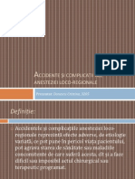 Accidente și complicații