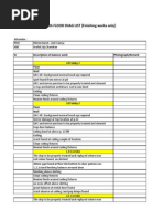 24th Floor de Snag Lists