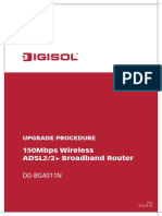 Data Products DIGISOL RANGER Series Downloads Upgrade Procedure For DG-BG4011N