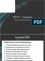MUET - Grammar (Nouns)
