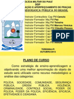 Apresentação SISTEMA DE SEGURANÇA PÚBLICA CFC 2013 Instrutor Formador