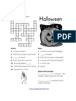Halloween Crossword 1