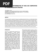 Download Quantitative Determination of Soda Ash Composition by Double Indicator Titration by yzzacamillea SN207256468 doc pdf