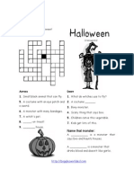Halloween Crossword 2