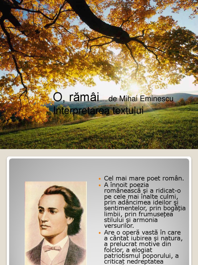 O Ramai Comentariu o Ramai Comentariu