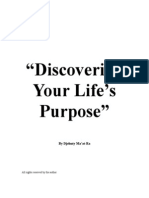 Discovering Your Life's Purpose
