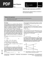 Download Electron Spin Resonance at DPPH by F0x123 SN207265028 doc pdf