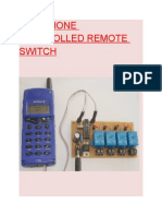 Telephone Controlled Switch