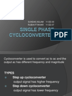 Single Phase Cycloconverter Presentation