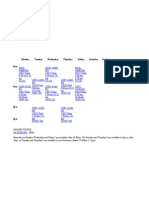 Course Schedule