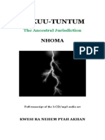 KUKUU-TUNTUM The Ancestral Jurisdiction Nhoma