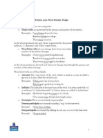 English Finite and Non Finite Verbs