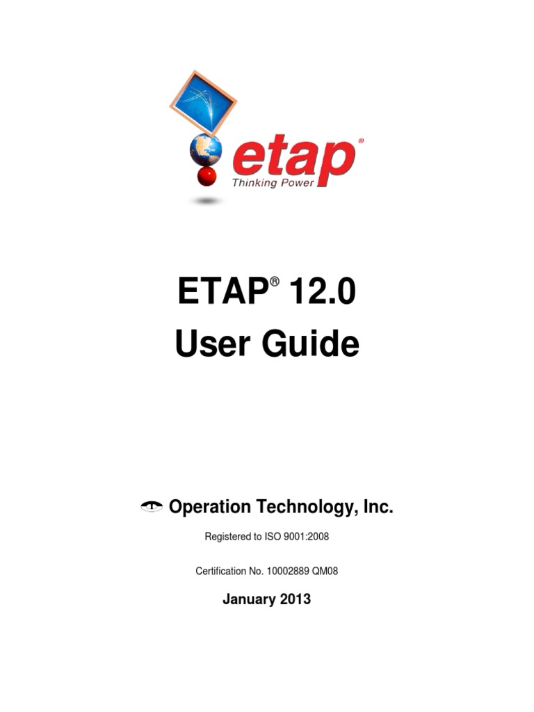 ETAP User Guide PDF Relay Direct Current