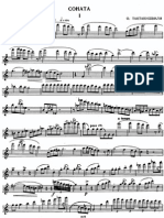 Taktakishvili - Sonata For Flute and Piano - 1° Moviment