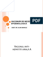 Stagiu 3 - Vaccinuri de Necesitate Epidemiologica